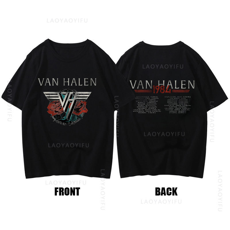 Hot Selling Eddie Van Halen Evh Theme Summer Clothing Short Sleeve T-Shirt Graphic Gym Top Street
