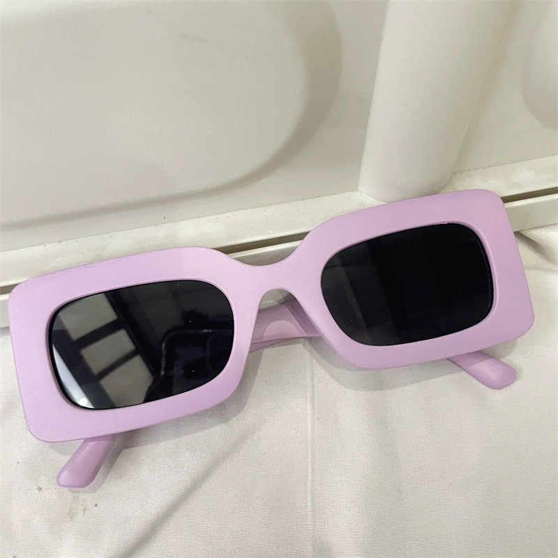 Retro Purple Sunglasses, UV Protection, Multiple Frame Shapes, Width 13–14 cm