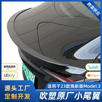 Подходит для Tesla Model3 Huanxin Оригинальный ударный хвост Оригинальный P Спойлер Модификация Аксессуары