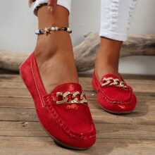 C 99051 Casual Flat Lazy Loafers ǳ�����ж���Ь ŷ���羳