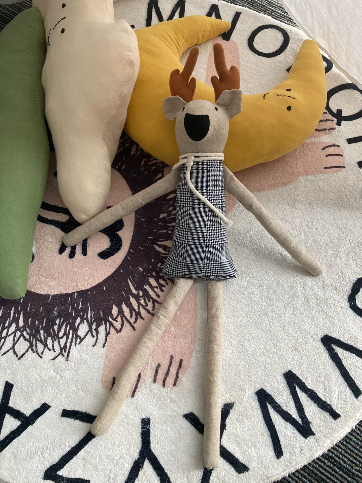 Cartoon creative appeases doll, decorations for children's room, new collection