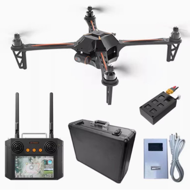 云卓MX450P无人机高清图传多功能4轴小型喊话器抛投教练机飞行器