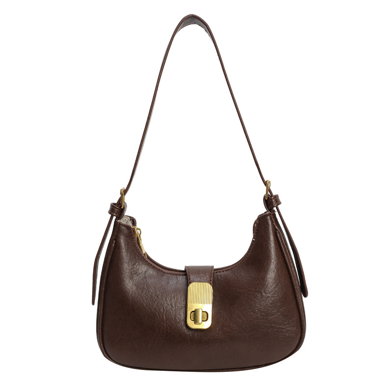 Avanzado sentido de la bolsa plegable mujer 2023 nuevo Otoño e Invierno moda axila bolsa nicho retro conmutación Joker bolsa