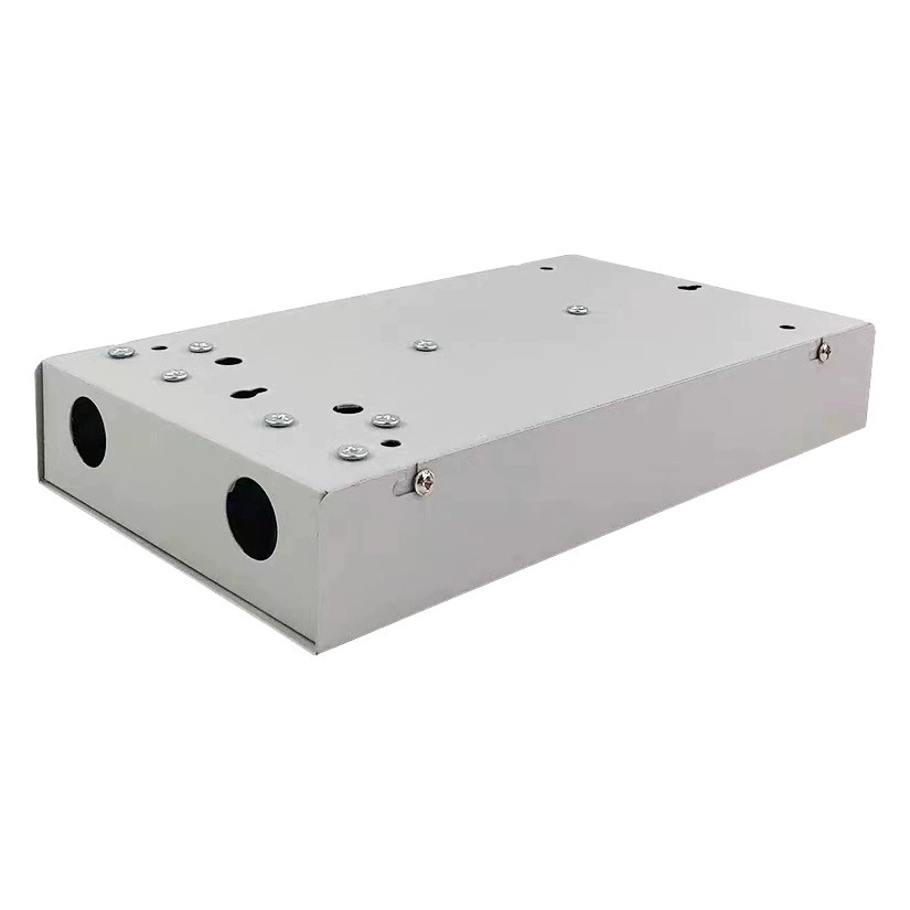 Настольная оптоволоконная Клеммная коробка Одномодовая 4 Core 8 Core 12 Core 24 Core Оптический кабель Fusion Box Пигтейл Защитная коробка