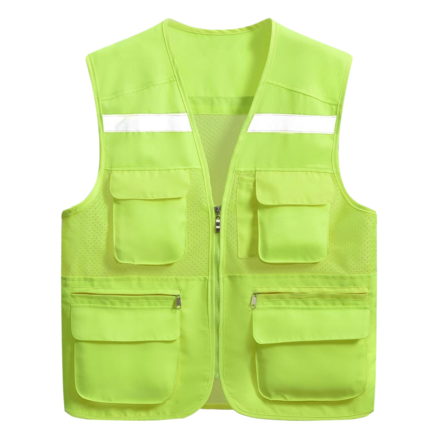 Chaleco de trabajo en stock voluntario chaleco de trabajo ropa voluntaria publicidad de bienestar público ropa de trabajo