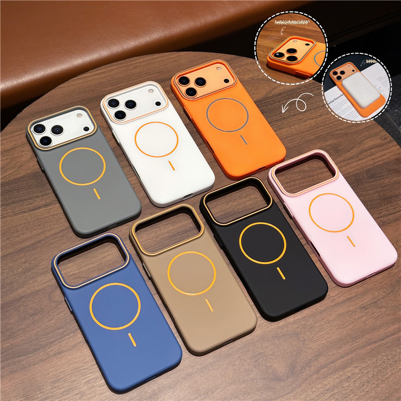 Suitable for Apple 17Promax Ultra-Thin Pc Mobile Phone Case 16Pro Magnetic Suction 15 Skin Feel Iphone13 Protective Case 12