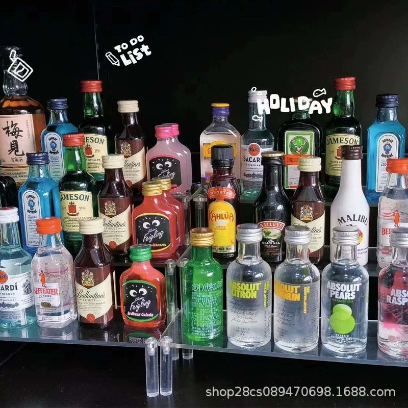 Foreign wine vodka small bottle mini wine version whiskey convenience store bartender base wine set rum IY