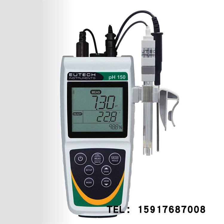美国EUTECH优特pH/ORP/温度测量仪表 pH150 CON150 便携式电导率