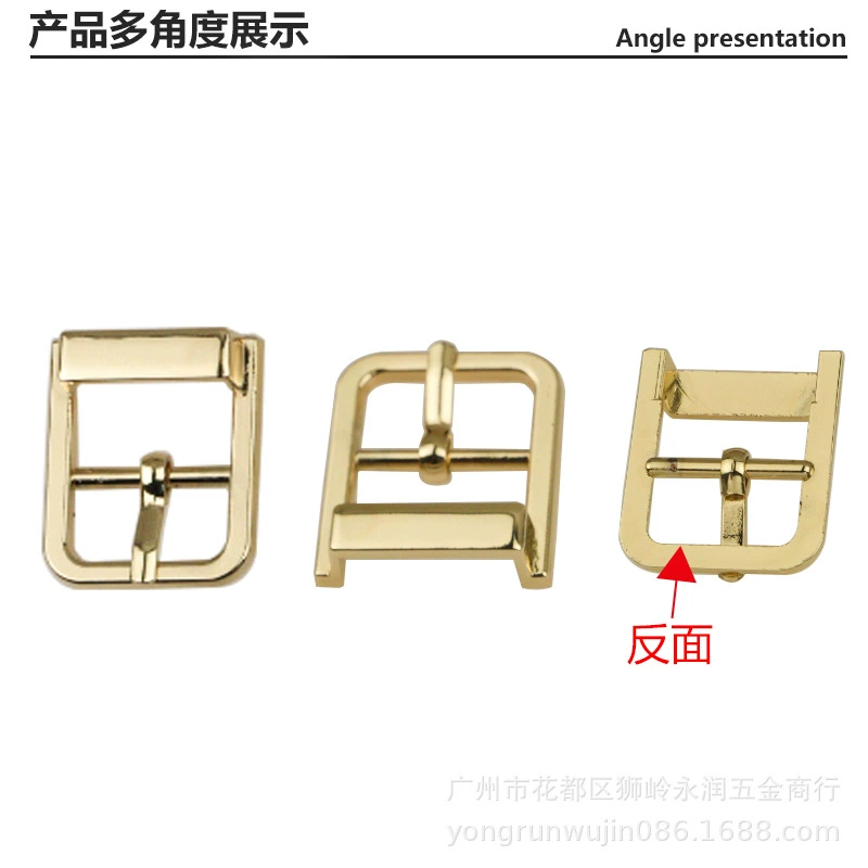 Footwear buckle, belt, bag accessory
