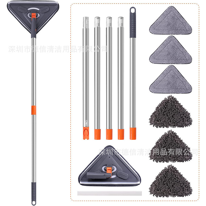 NEWBULU long handle Wall cleaning mop cleaning ceiling window cleaner mop suit cross-border same style NEWBULU long handle Wall cleaning mop cleaning ceiling window cleaner mop suit cross-border same style
