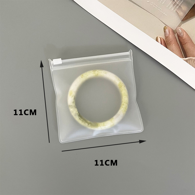 Daily Occasion Simple Style Solid Color EVA Jewelry Packaging Bags