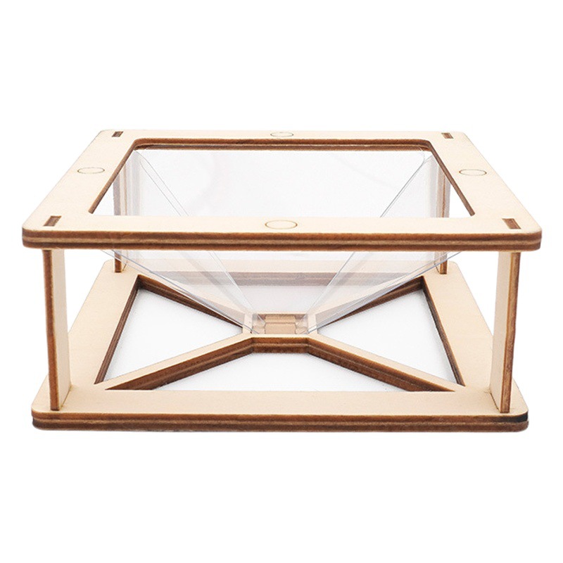 Experimento de ciencia para niños pequeña producción 3D proyección holográfica estudiante DIY tecnología invención diversión STEAM material didáctico