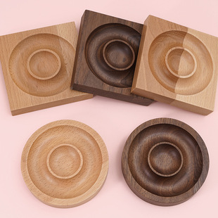 Solid Wood Bracelet Holder Beaded Storage Tray Jewelry Holder Display Stand DIY Handmade Bracelet Design Tray