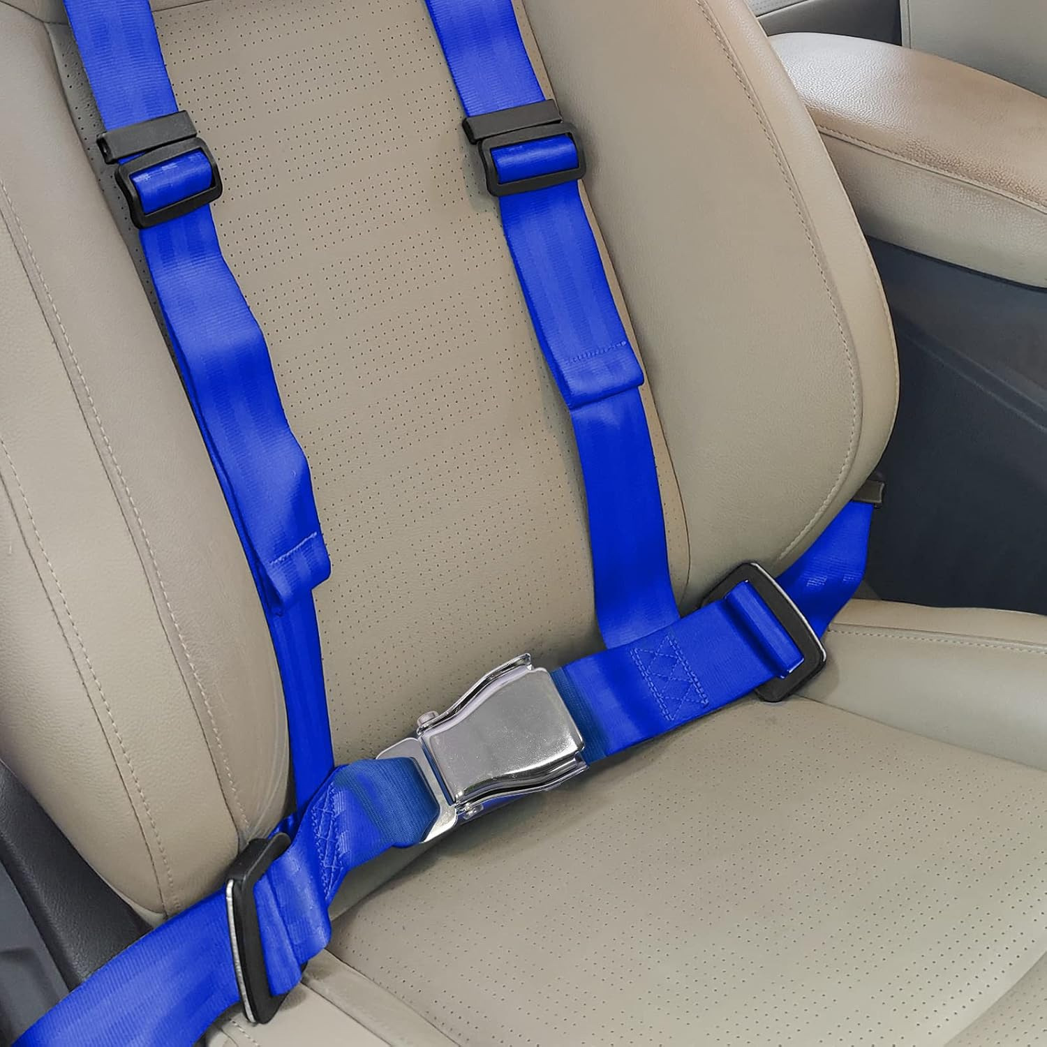 Car Four-Point Seat Belt for Utv Ssv Go Kart Off-Road Vehicle Go-Kart Safety Belt