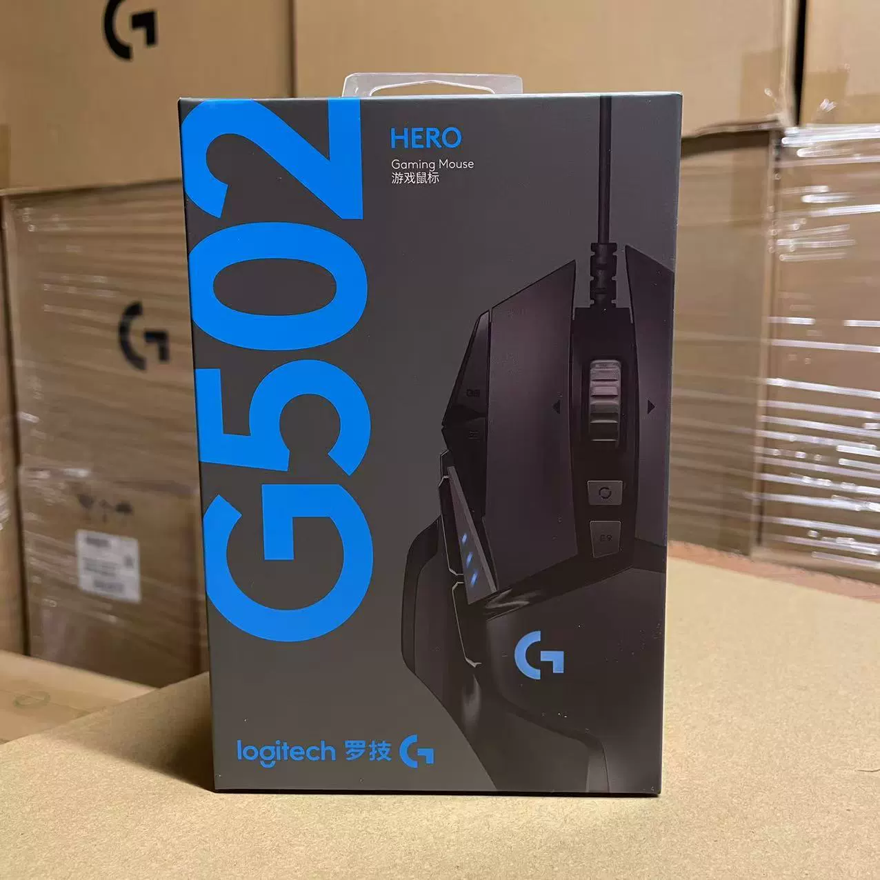 [] G 502 Hero Dominator проводная игровая мышь 16000DPI RGB блеск четыре уровня