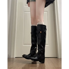 女式时装单鞋;女式皮靴;乐福鞋
