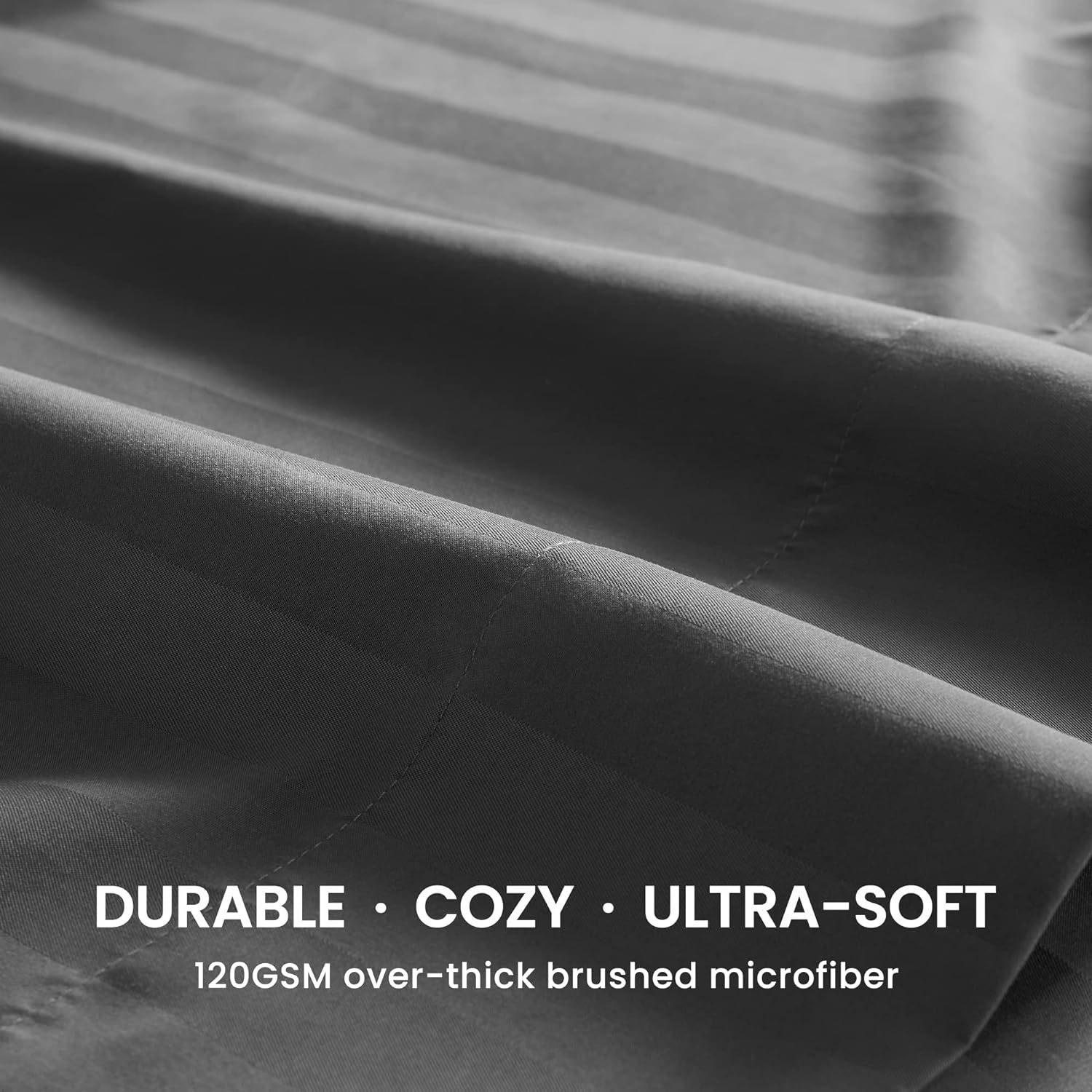 Suministro directo de fábrica de tela cepillada de satén sábana ajustable conjunto suave transfronteriza Amazon