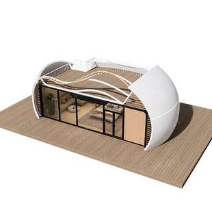 New Trendy Star Curtain Tent Outdoor Vacation Pastoral Camping Style Square Booth Private Room Hot Pot Barbecue Restaurant