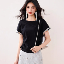 G8097��ɫ��Լ���¶���2025���ļ��¿�Ůʿ����ͨ�ڴ��T����Բ��