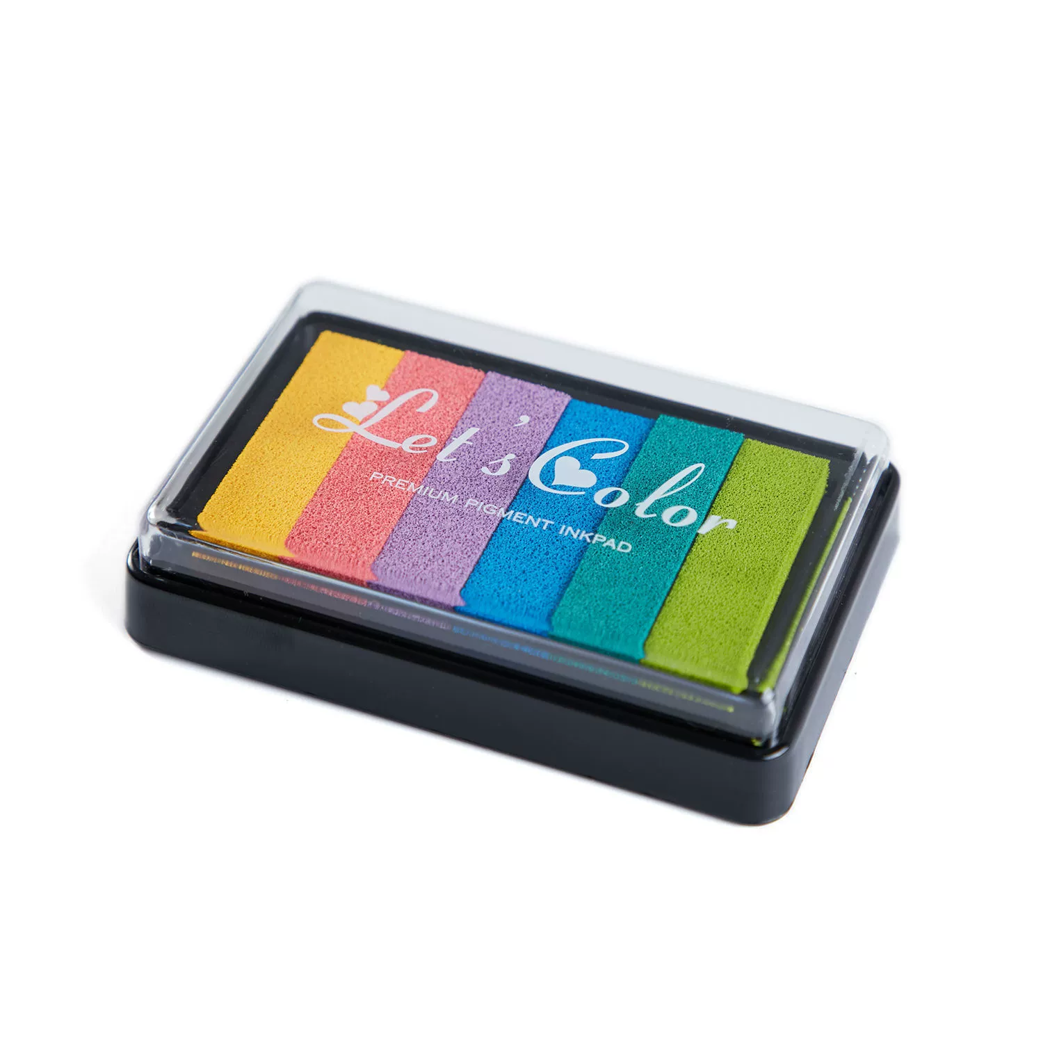 Seal, rainbow eraser, ink pad handmade, gradient, DIY, color