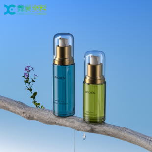 Source Factory 30ml High-End Dropper Bottle 50ml Essential Oil Bottle Pet Essence Milk Bottle Liquid Foundation Small Bottle