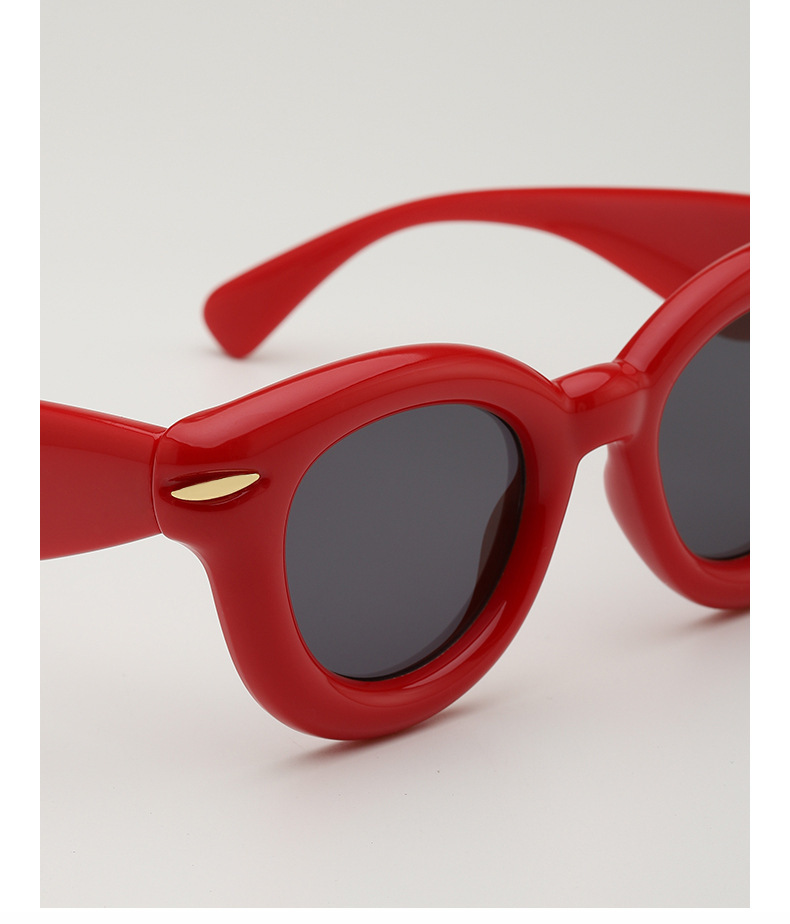 60g Weight Full Frame Glasses Structure Sunglasses Classification PC, UV400 Protection Lens Material Square Glasses Style Outdoor, Travel Occasion Solid Color Pattern All Seasons Season Unisex Gender Streetwear Style Streetwear Solid Color PC UV400 Protection Square Full Frame Women's Sunglasses 11
