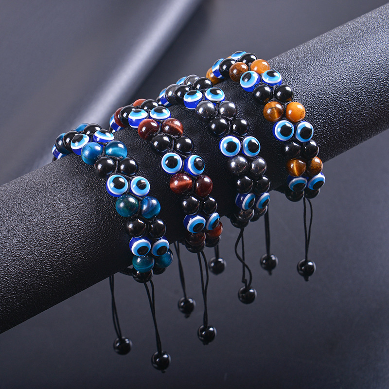 Amazon Evil Eye Bracelet Tiger Eye Black Magnetic Bracelet Double Woven Devil Eye Natural Stone Bracelet Amazon Evil Eye Bracelet Tiger Eye Black Magnetic Bracelet Double Woven Devil Eye Natural Stone Bracelet