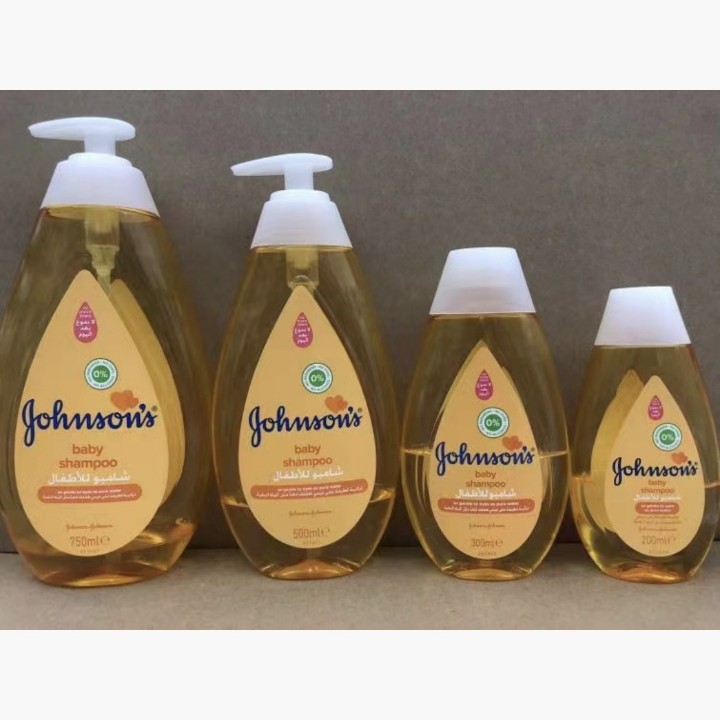 强生300ml洗沐二合一新生婴儿洗发沐浴露宝宝儿童温和洗护