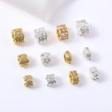 ��������18k�߱�ɫͭ�ƽ����ʯԲ��Ǯ�Ҹ���diy����������Ʒ��Ƭ
