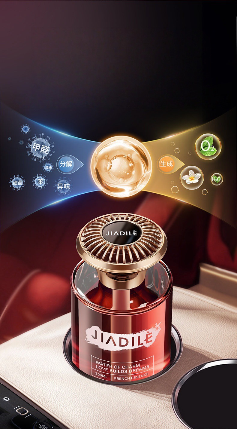 Car Perfume, Light Luxury and High-End Fragrance, Long-Lasting Light Fragrance in the Car, Car Fragrance for Women and Men, Odor Removal Ornament