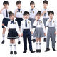 Primary and Middle School Students Chorus Performance Costume British Style School Uniform Poetry Recitation Performance Stage Clothing Kindergarten Garden Clothing