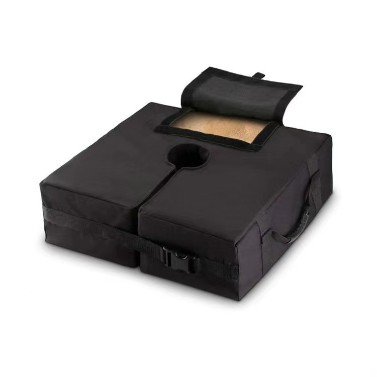 户外方形遮阳伞雨棚支撑架固定广告牌防风沙包沙袋稳定袋