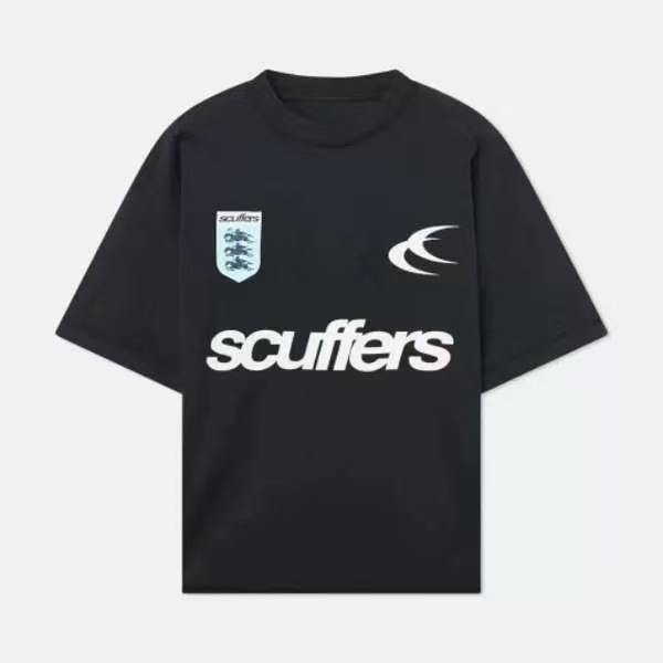 Scuffers T-shirt Logo Print Black