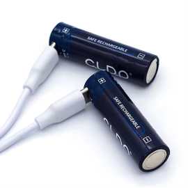 CLDP5号USB充电电池套装 1800mWh镍锌Type-C可充电AA五号电池批发