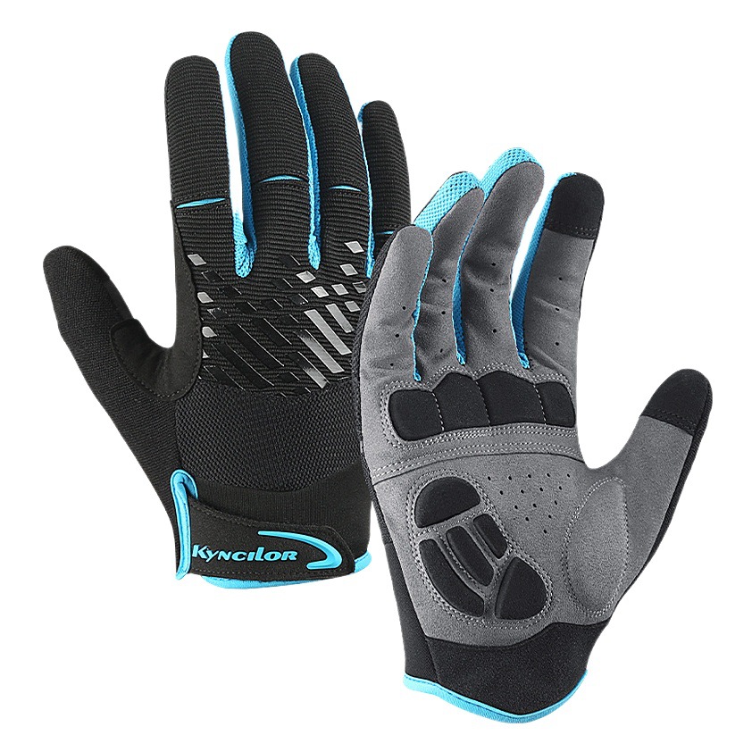 Guantes de Ciclismo Deportivos para Hombre y Mujer, Transpirables, Resistentes al Desgaste, con Absorción de Impactos, para Primavera y Otoño, al por Mayor