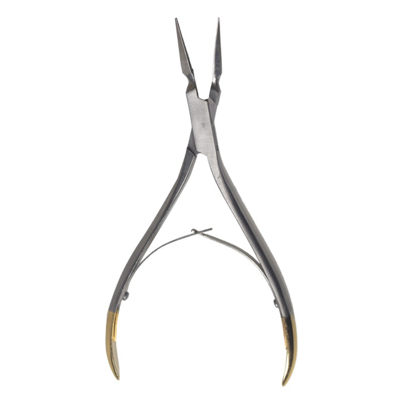 Fórceps de Extracción Dental de Acero Inoxidable para Comercio Electrónico Transfronterizo, Instrumentos Dentales Orales, Portaagujas, Fórceps para Raíces Residuales