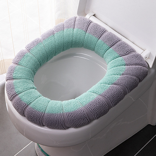 Toilet seat cover, toilet mat, home use, winter thick warm toilet seat cushion, portable washable toilet seat ring