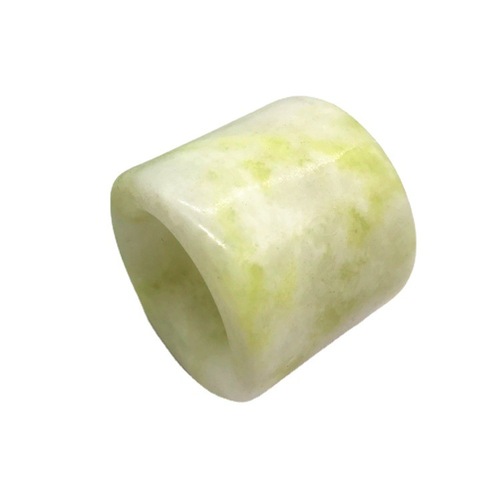 Wholesale Jade Ring Sticks with Floral Green Guizhou Jade Ring Bands, Blue Jade Ring Sticks for Men as Gift