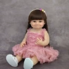 55cm pink tutu skirt with small straight legs and smile