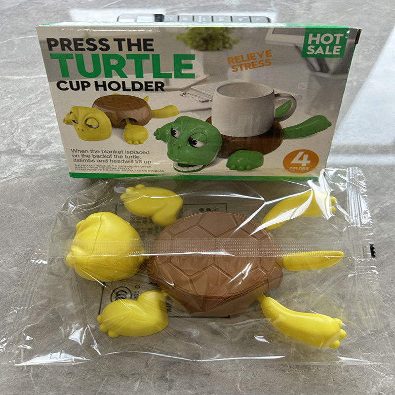 레몬 옐로우 코믹 터틀 코스터 [컬러 박스]