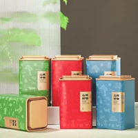 Новая жестяная коробка чайная банка 125 г чайная банка Longjing Maojian Zhengshan небольшой вид Huangshan Maofeng чайная железная банка
