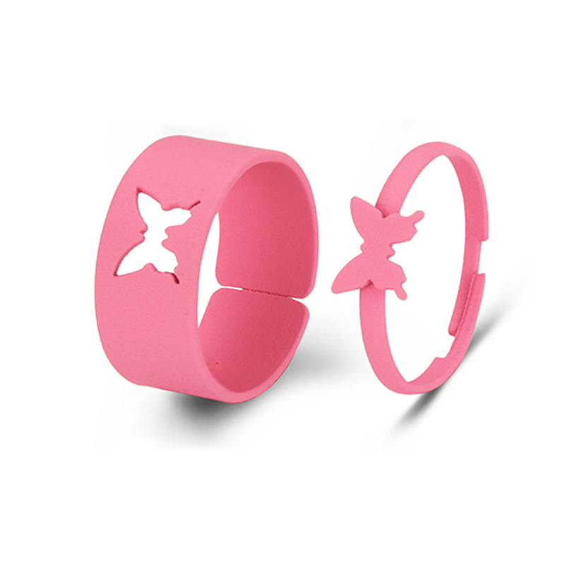 Valentineu0027s Day gift simple couple ring men and women pair ring combination