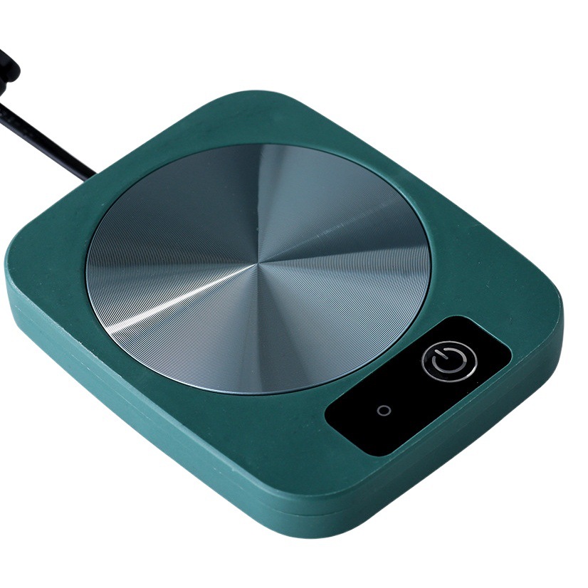 Posavasos calentados Oficina Invierno Leche caliente Posavasos termostáticos Taza cálida 55 grados Juego de posavasos de preservación del calor Regalo