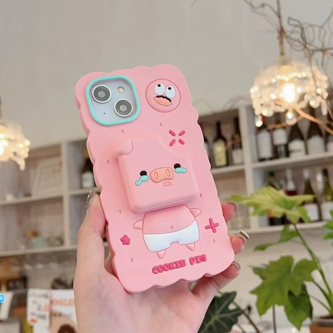 Яблоко, мультяшная милый трубок, совместимый iPhone 12, iPhone13 Pro, чехол для телефона, iphone, 13