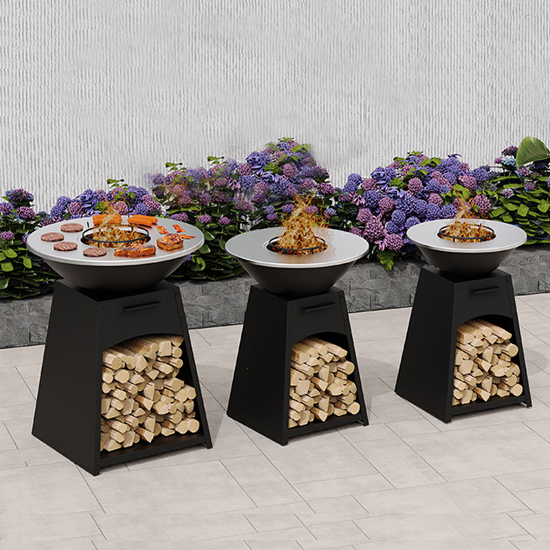 horno de leña vertical transfronterizo horno de barbacoa al aire libre horno de campana horno de calefacción de jardín villa horno de barbacoa patio horno de leña