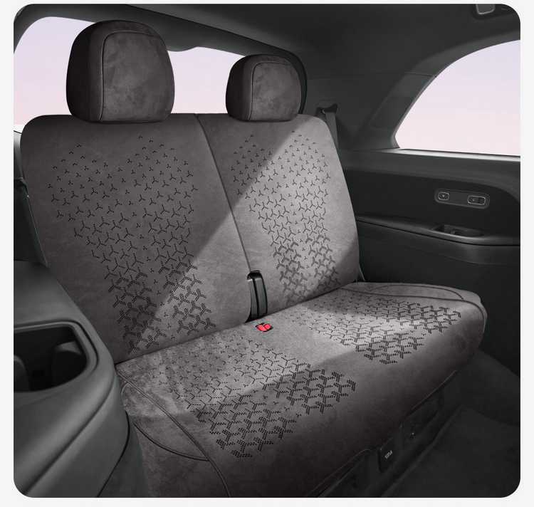 Car Seat Cover for Li Auto i8 All Seasons Rams Suede