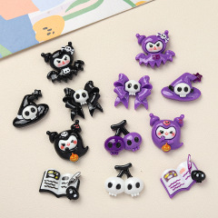 漫画diy樹脂アクセサリーハロウィーン小洛クリームゴム手作りヘアピン携帯ケース靴バックルアクセサリー