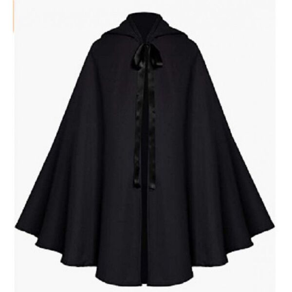 Black trench coat for men and women
