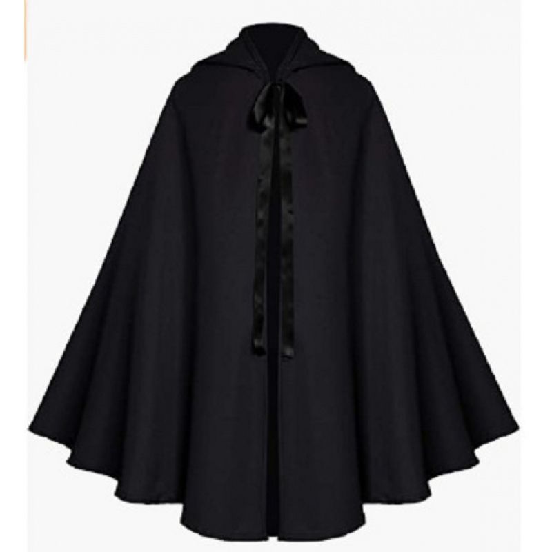 Black trench coat for men and women