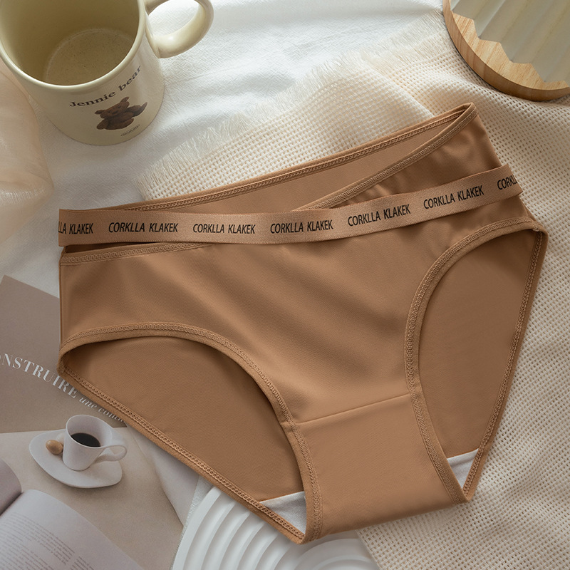 Ropa interior sin costuras nuevo otoño e invierno sexy puro deseo delgado pantalones cortos triangulares de cintura baja archivos de algodón pantalones antibacterianos mujeres image 11